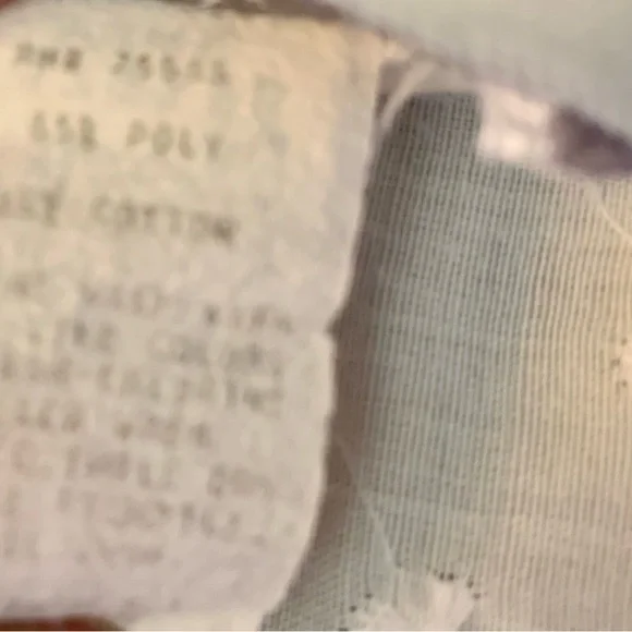 Vintage white eyelet beach coverup / blouse / minidress size Medium - Picture 12 of 14